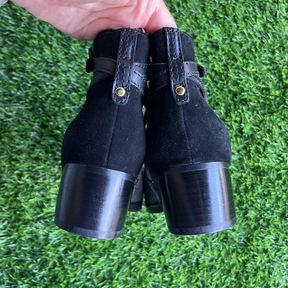 LAUREN RALPH LAUREN Darma Black Ankle Booties size 6.5 women’s